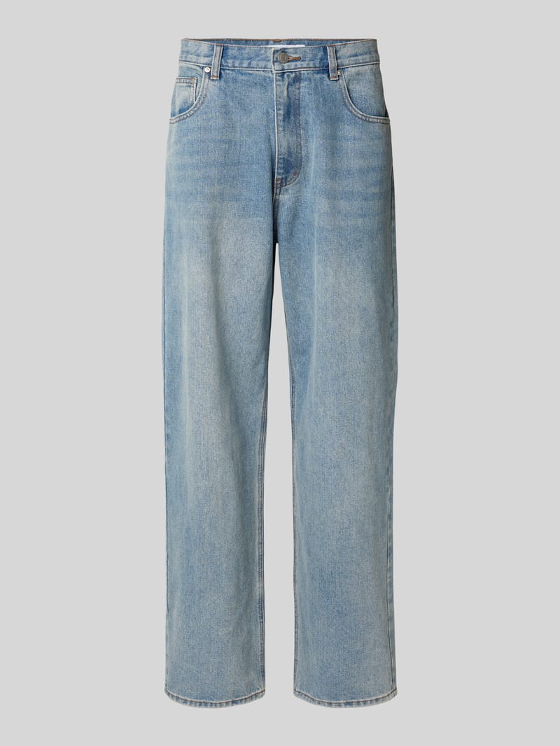 REVIEW Baggy Fit Jeans in lockerer Passform mit Eingrifftaschen