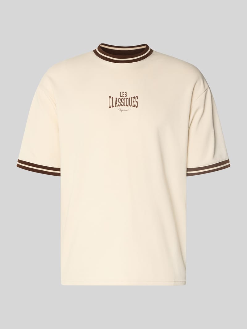 Only & Sons Boxy Fit T-Shirt aus reiner Baumwolle Modell 'LES'