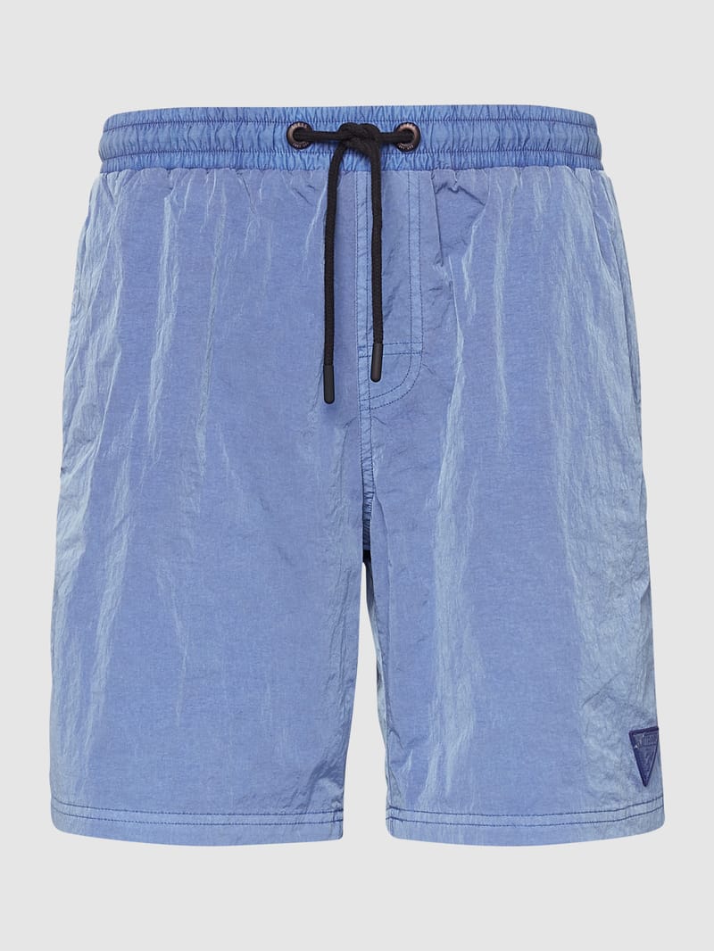 Guess Badehose mit Label-Applikation