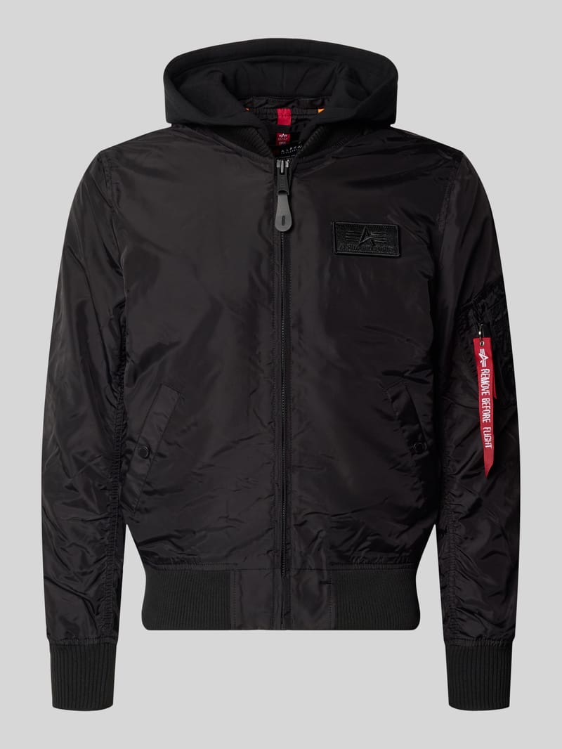 alpha industries Blouson mit Logo-Anhänger Modell 'MA-1 TT'
