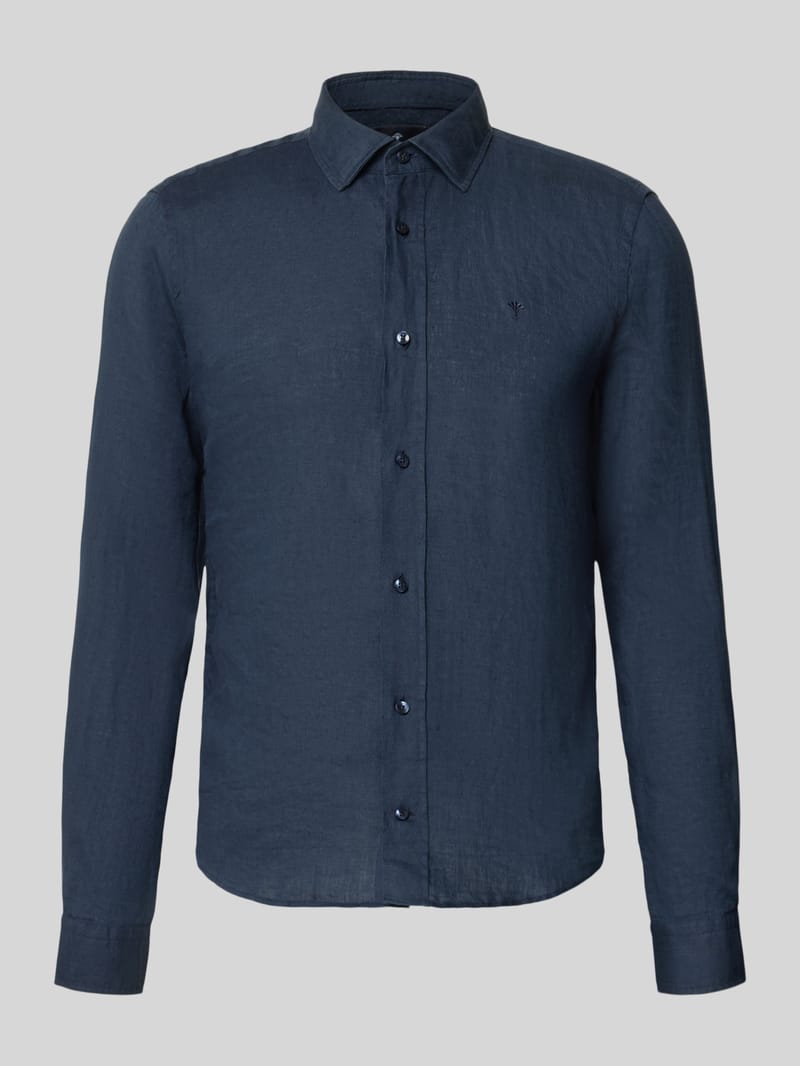 JOOP! COLLECTION Causal Fit Leinenhemd mit Kentkragen Modell 'Mike'