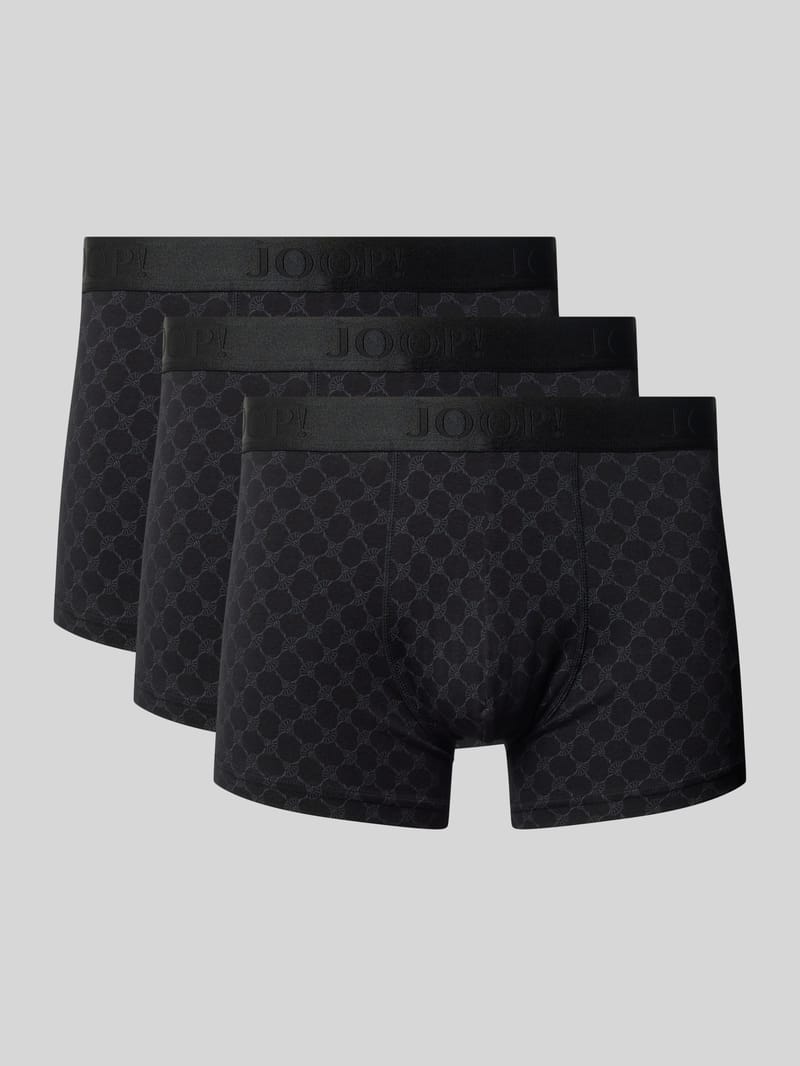JOOP! COLLECTION Boxershorts mit elastischem Label-Bund im 3er-Pack