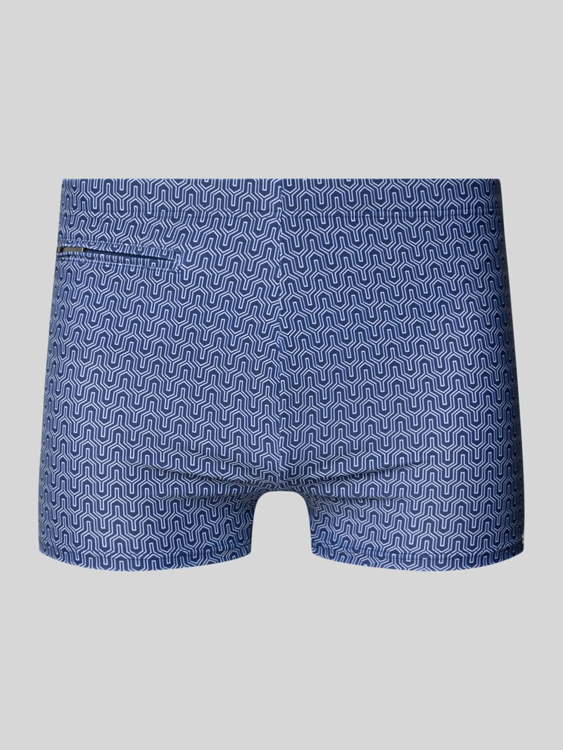 Schiesser Badehose mit Reißverschlusstasche Modell 'Ocean Swim'