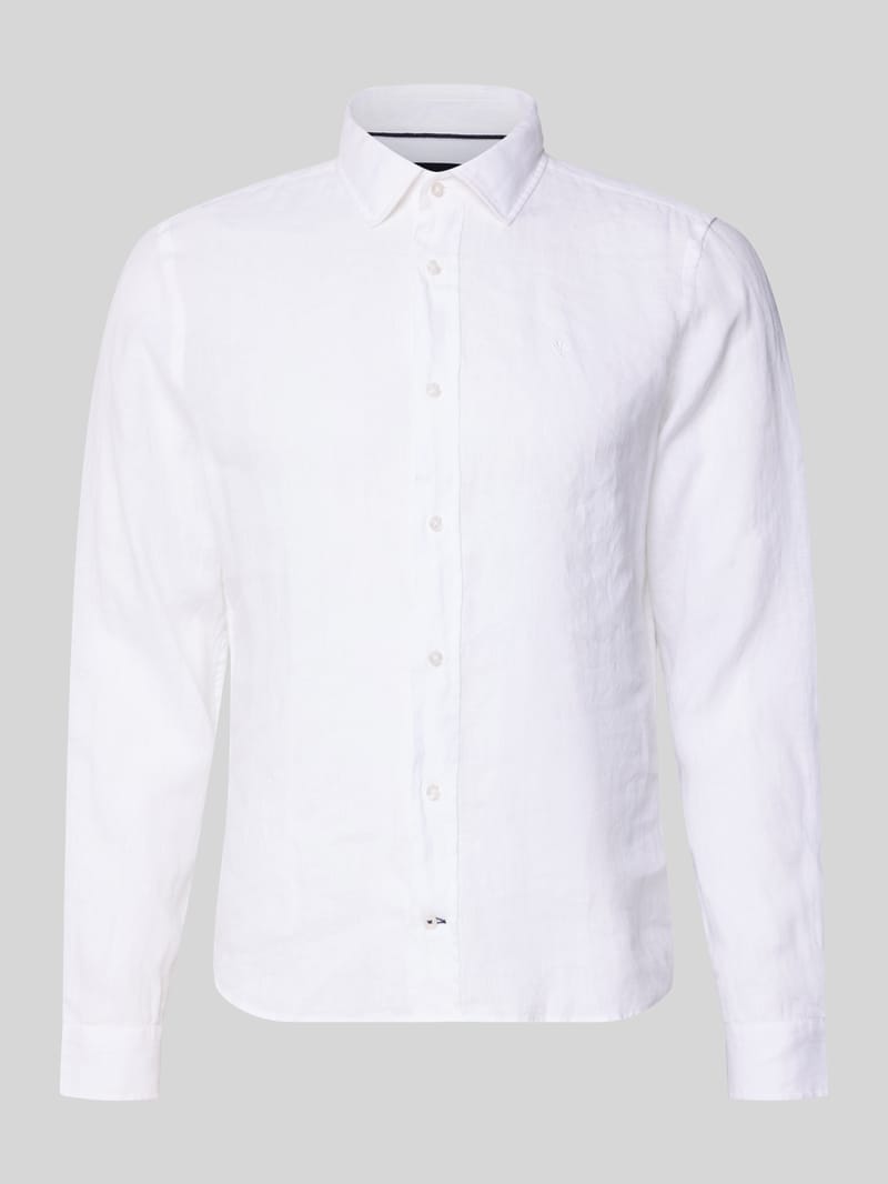 JOOP! COLLECTION Causal Fit Leinenhemd mit Kentkragen Modell 'Mike'
