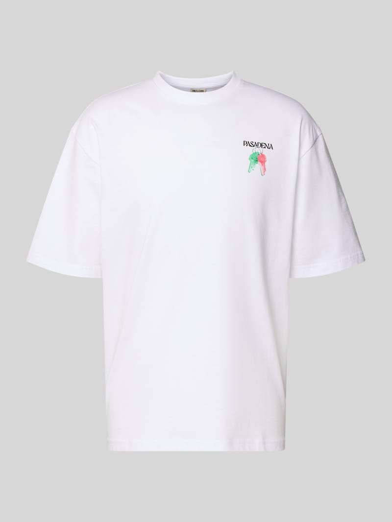 Only & Sons Boxy Fit T-Shirt aus reiner Baumwolle Modell 'FRED ESCAPE'