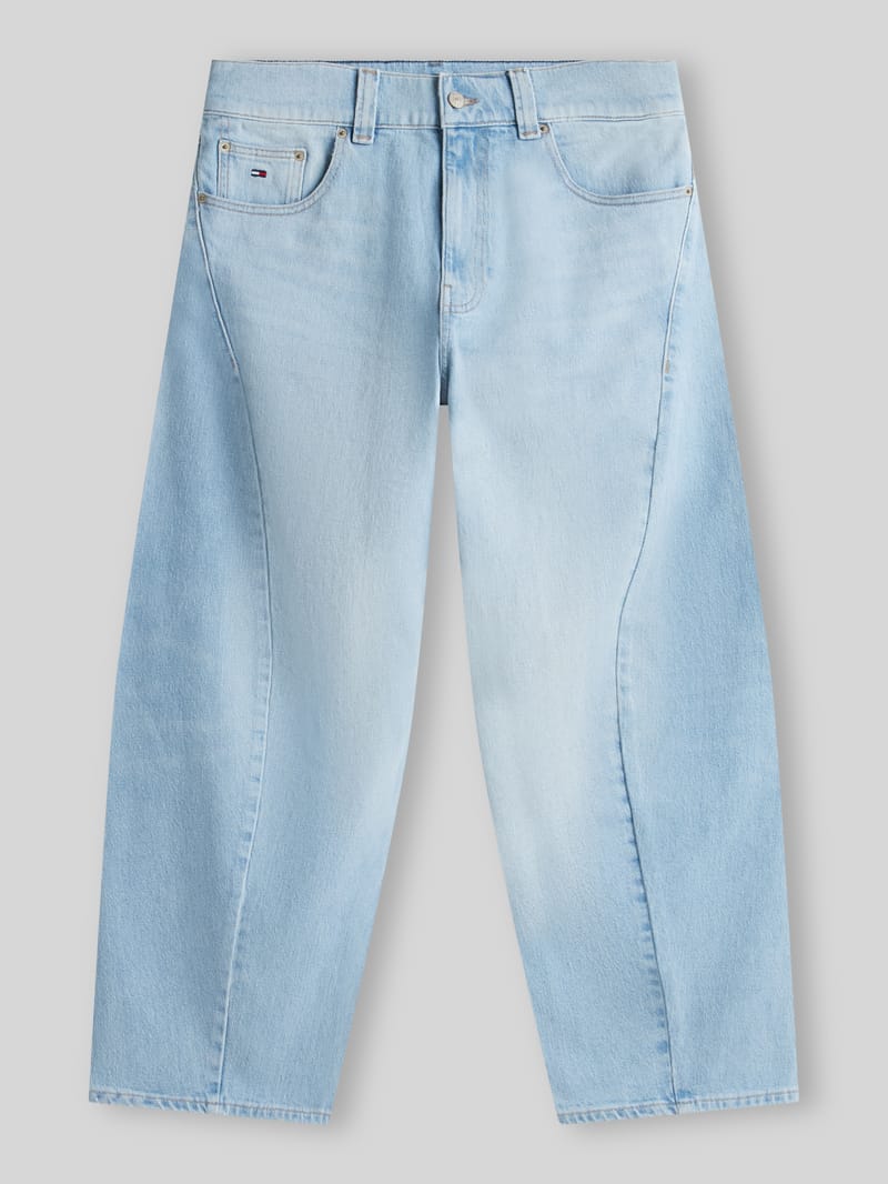 Tommy Jeans Barrel Leg Jeans aus Baumwoll-Mix Modell 'ASHTON'