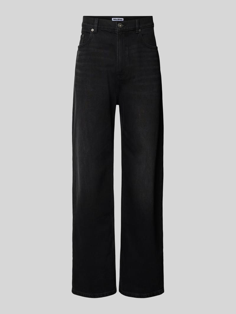REVIEW Baggy Fit Jeans im Five-Pocket-Design
