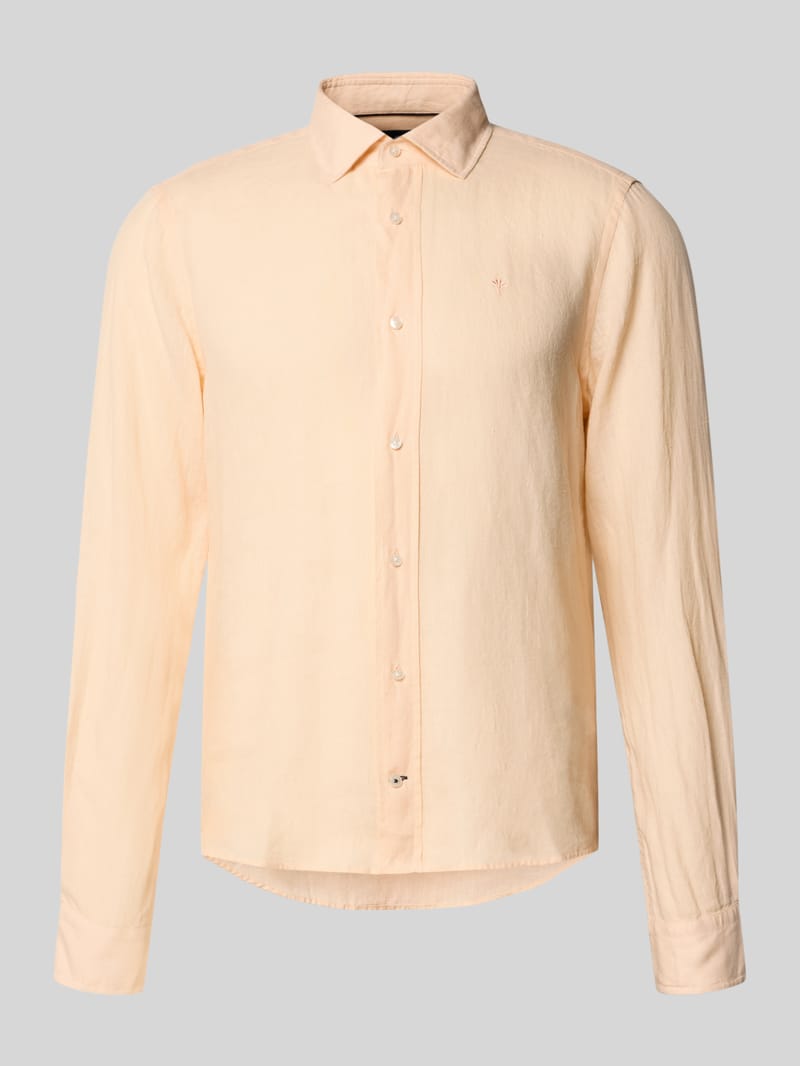 JOOP! COLLECTION Causal Fit Leinenhemd mit Kentkragen Modell 'Mike'