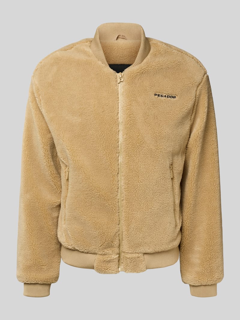 PEGADOR Bomberjacke aus Teddyfell