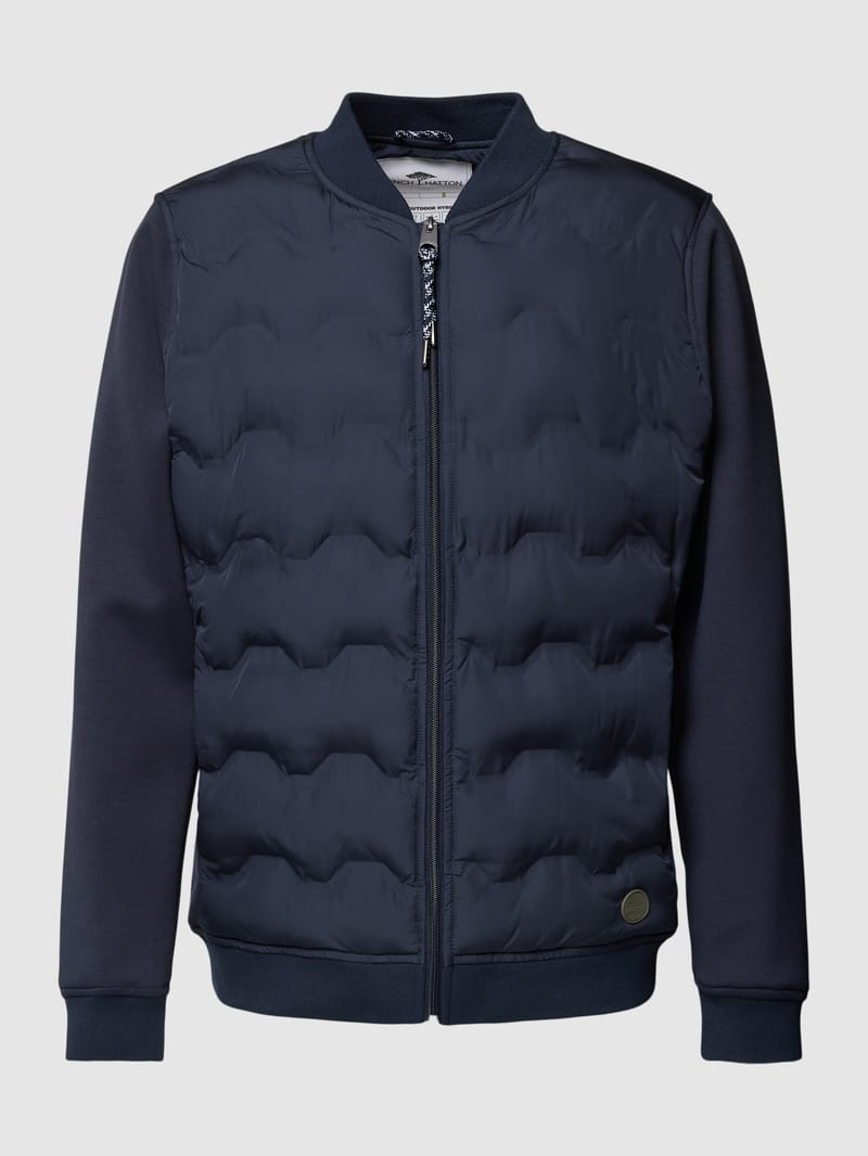 FYNCH-HATTON College-Jacke mit Label-Patch