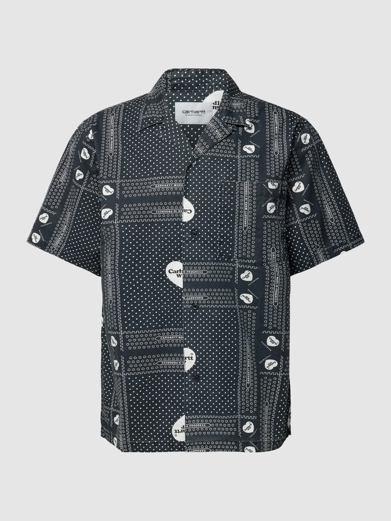 Carhartt Work In Progress Freizeithemd mit Allover-Print Modell 'HEART BANDANA'