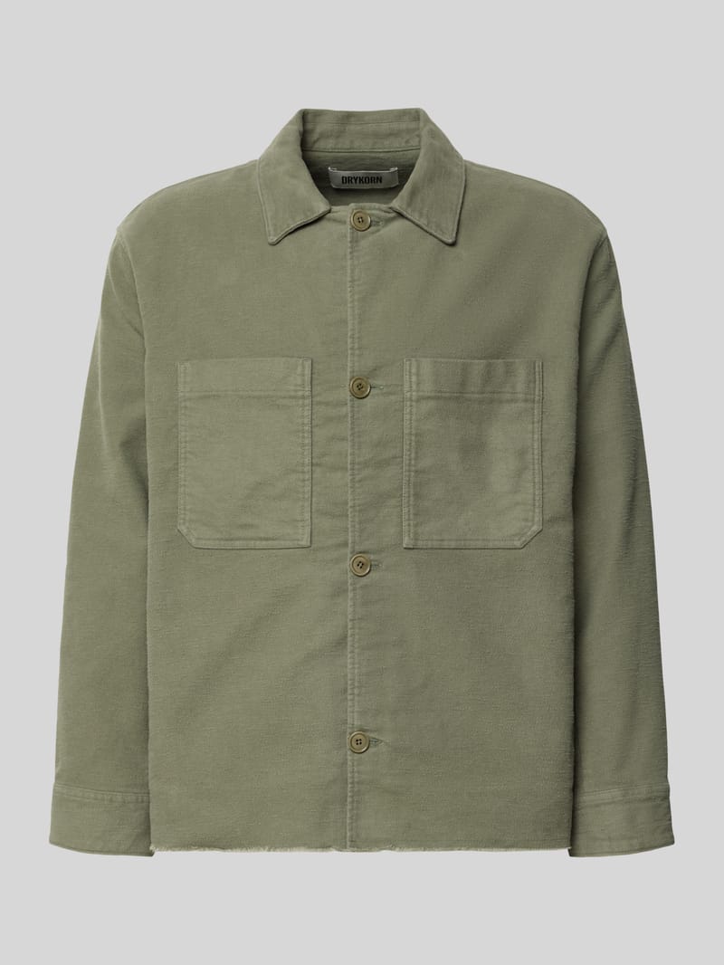 drykorn Hemdjacke mit Knopfleiste Modell 'DIARD'