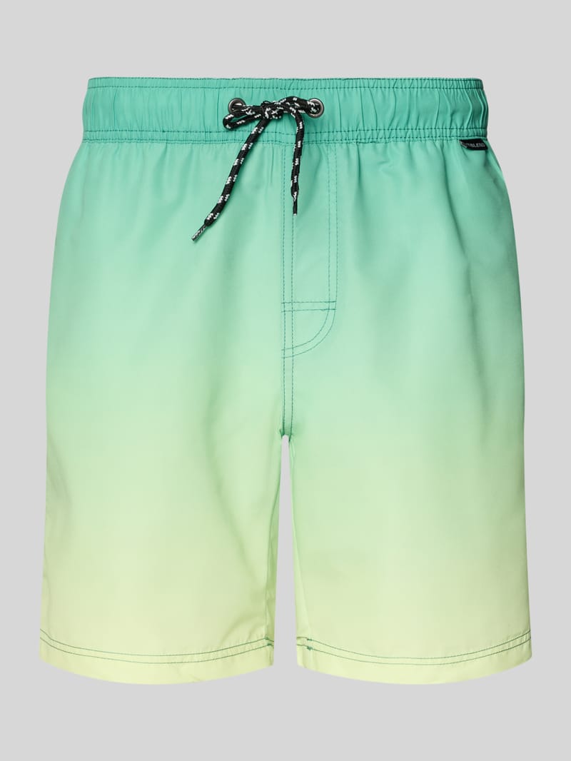 Blend Badeshorts mit Gesäßleistentasche Modell 'BHRISLEA GRADIENCE'