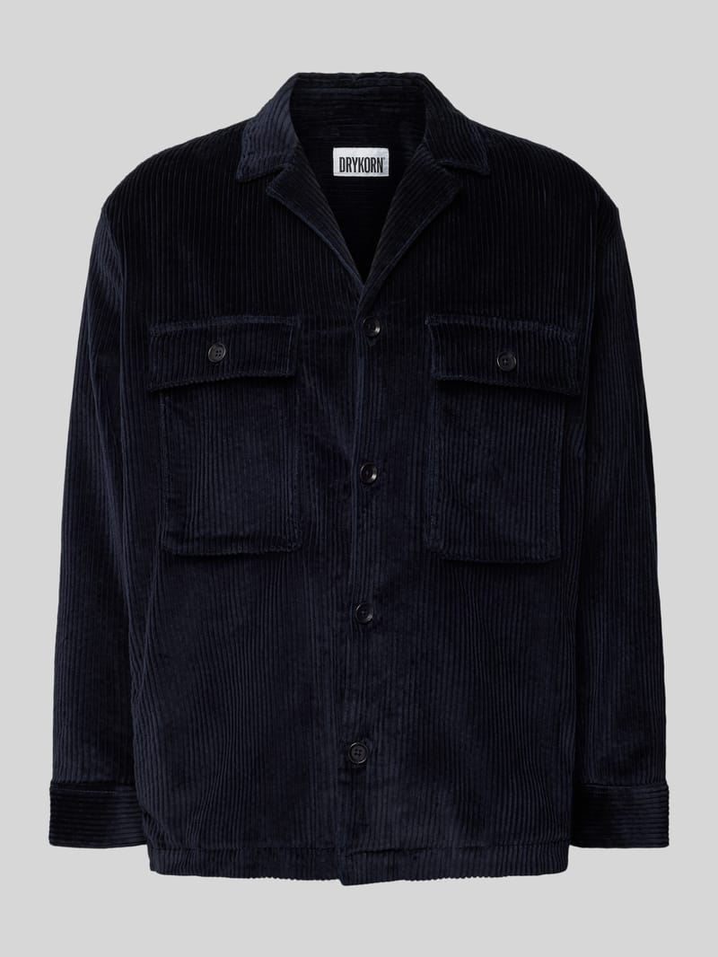 drykorn Hemdjacke mit Reverskragen Modell 'Hasim'