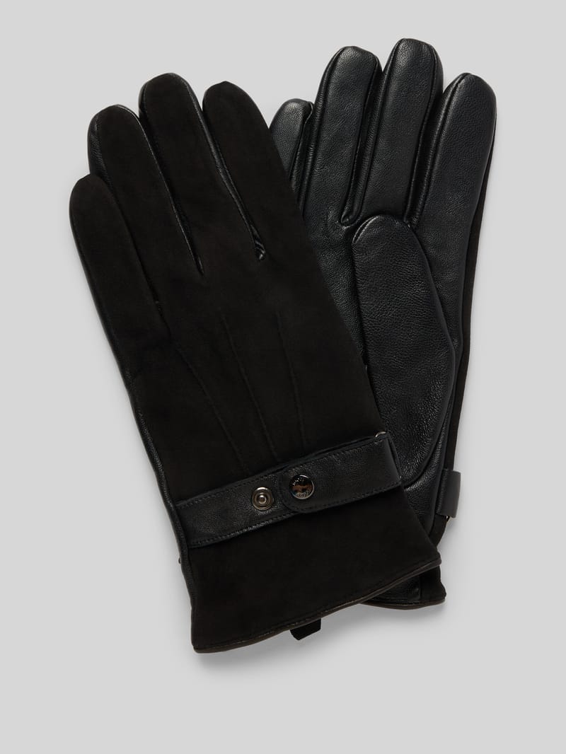 JOOP! COLLECTION Handschuhe aus Schafsleder mit Riegel