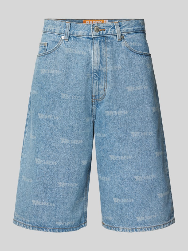 REVIEW Baggy Fit Jeansshorts im 5-Pocket-Design