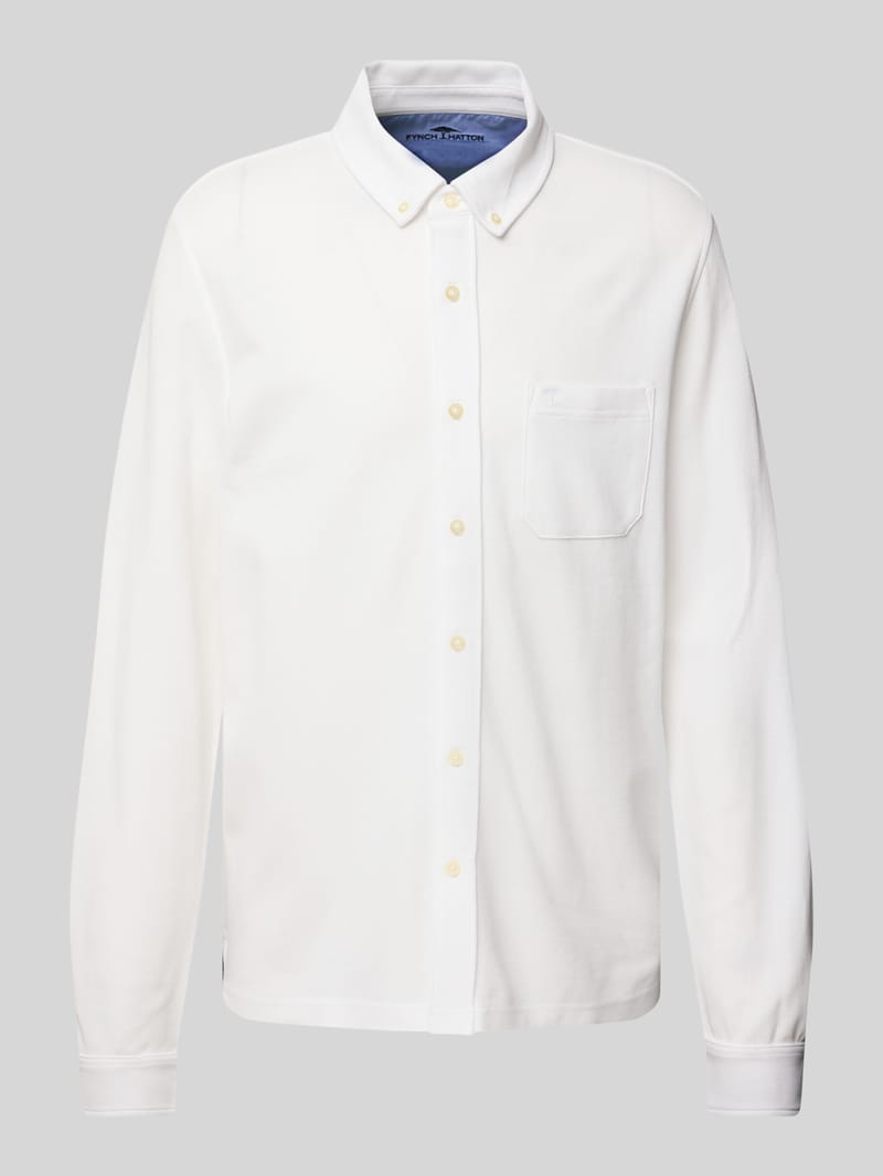 FYNCH-HATTON Freizeithemd mit Button-Down-Kragen