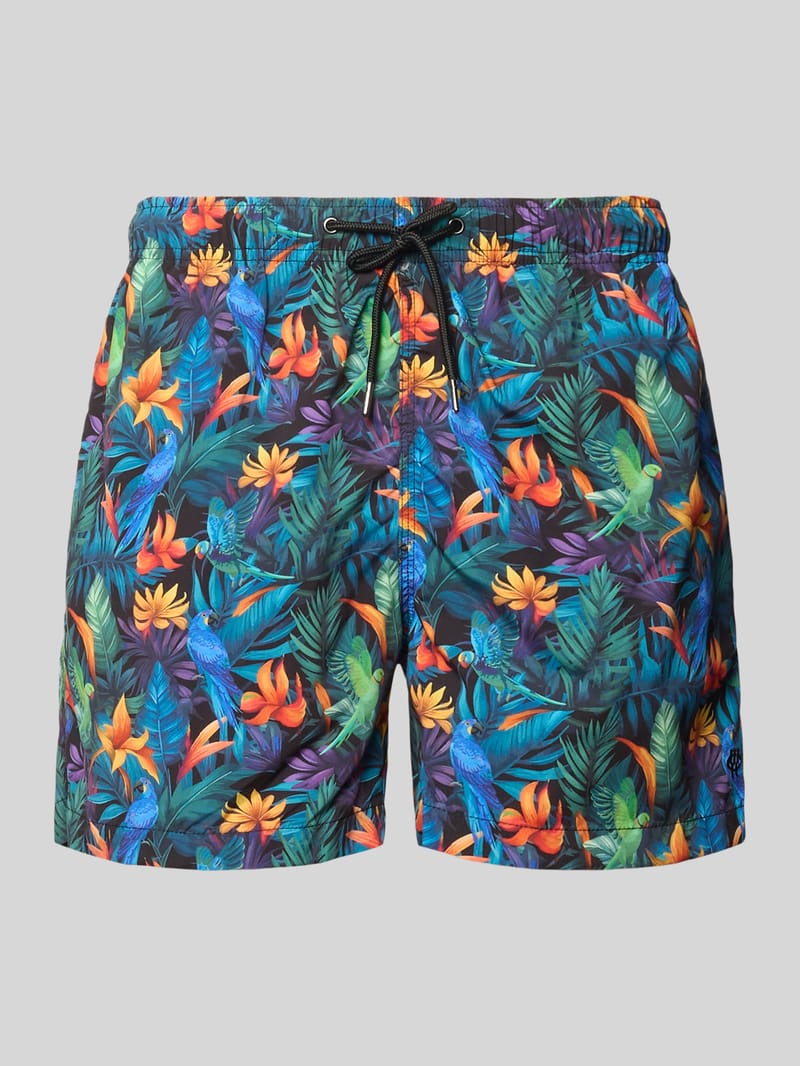 MCNEAL Badehose im Allover-Look