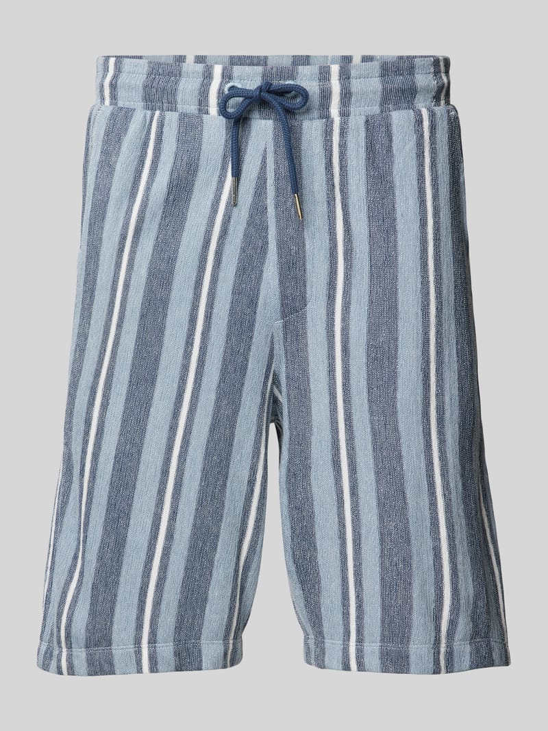 lindbergh Bermudas mit Streifenmuster