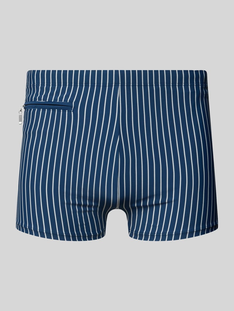 Schiesser Badehose im Allover-Look mit Reißverschlusstasche