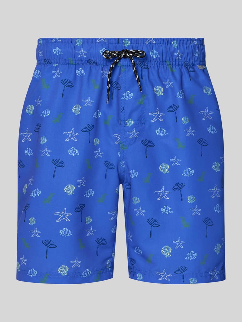 Blend Badeshorts mit Eingrifftaschen Modell 'BHRINGWAR MINI'