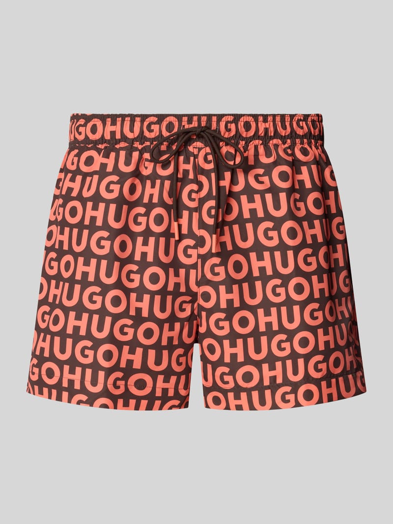 HUGO Badehose mit Tunnelzug Modell 'KALY'