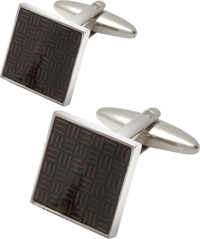 Manchetknopen met fijn patroon Lindenmann