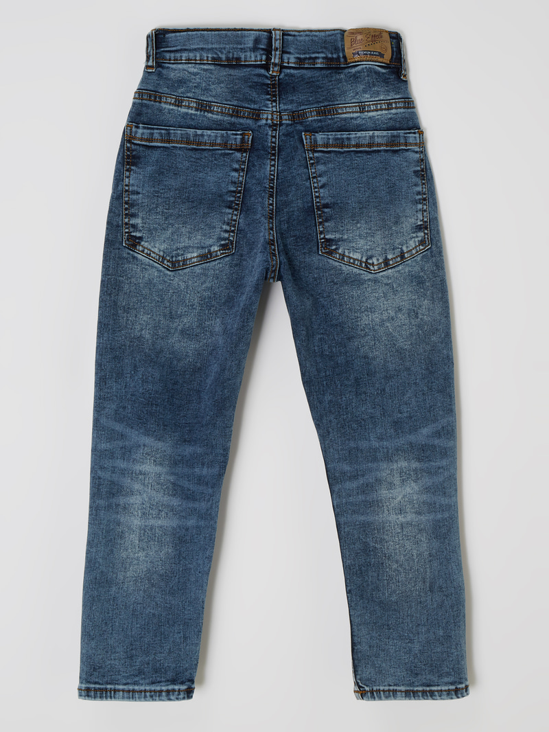 Loose fit jeans met stretch Blue Effect