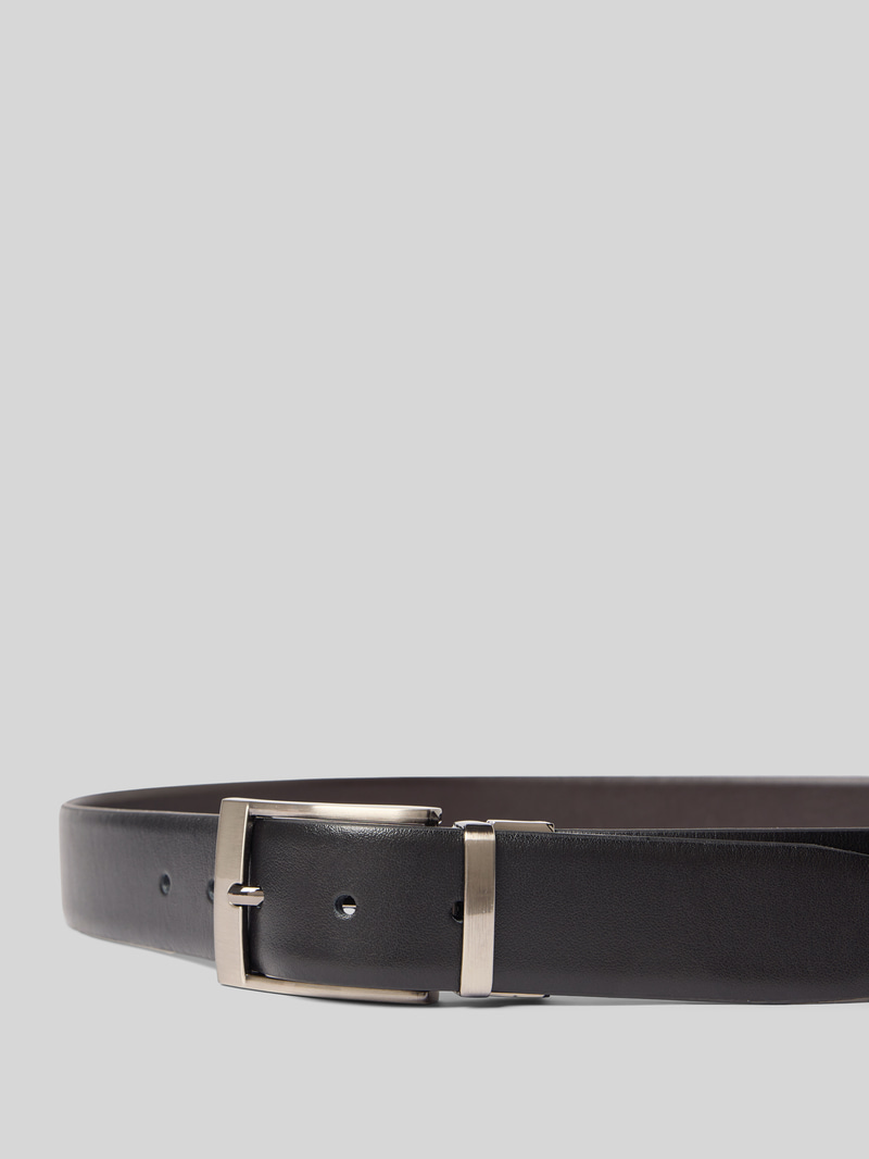 Aan twee kanten draagbare riem van echt leer Christian Berg Men