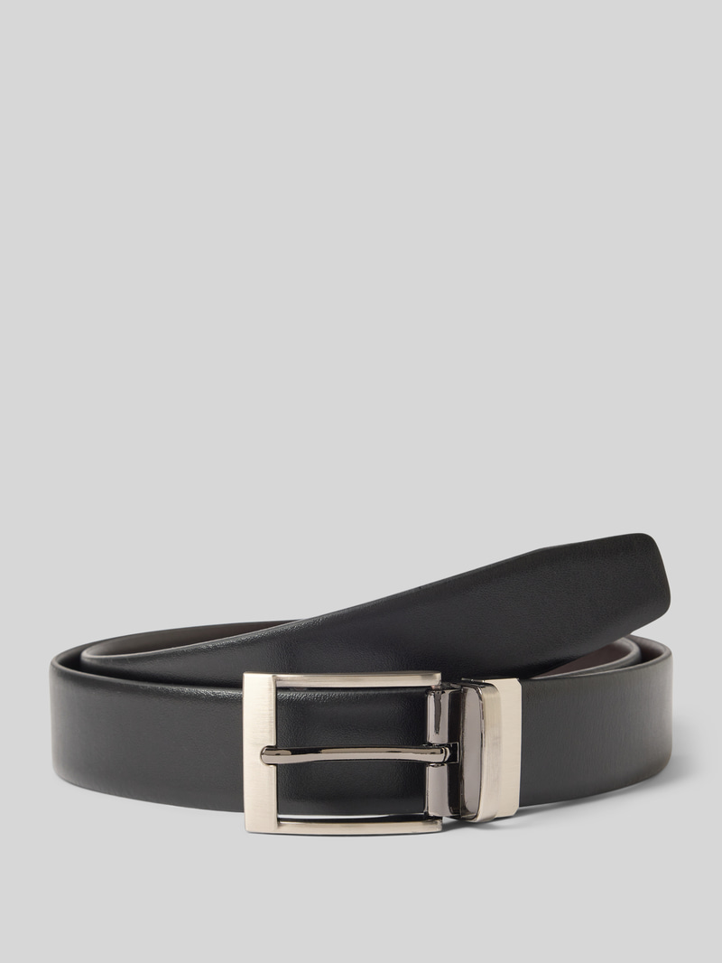 Aan twee kanten draagbare riem van echt leer Christian Berg Men