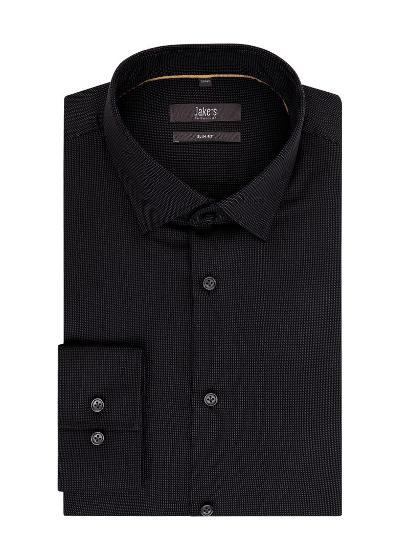 Slim fit zakelijk overhemd van premium kwaliteit Jake*s