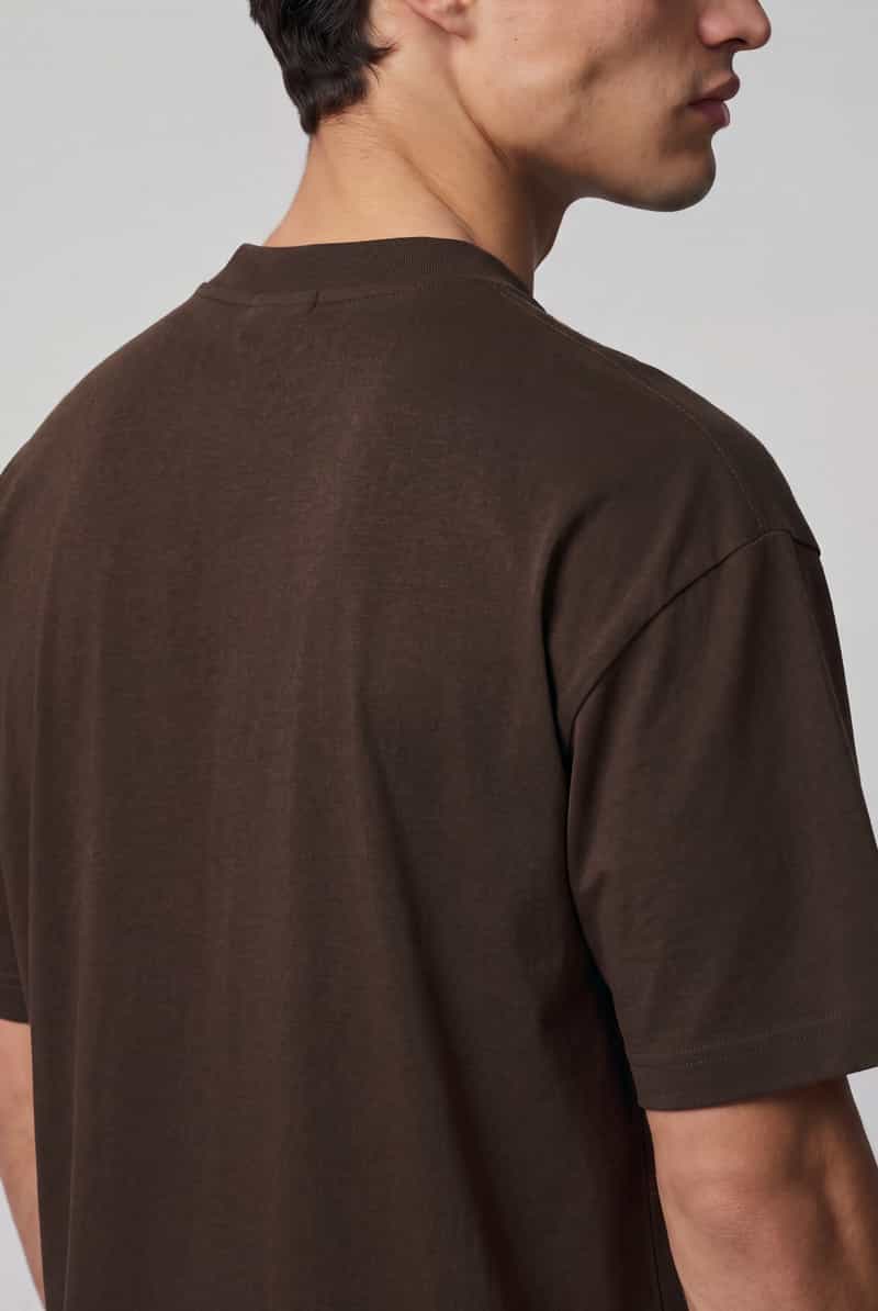 Selected Loose fit t-shirt met ronde hals model 'OSCAR' delicioso, foto 5