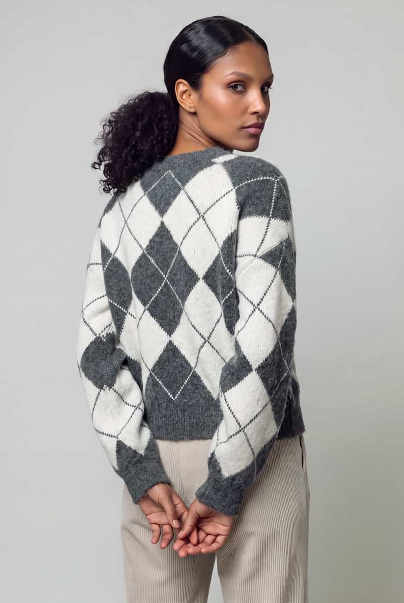 Vero Moda Pullover met ronde hals grijs, foto 5