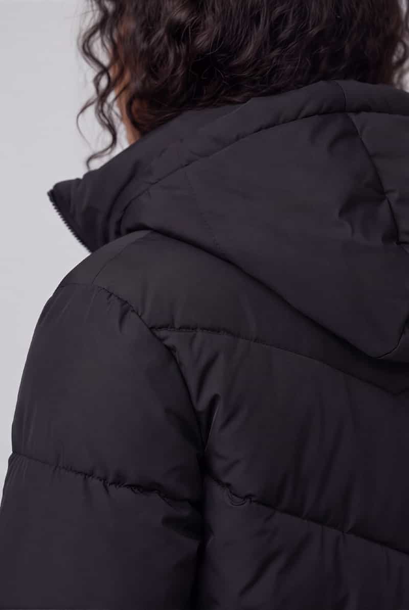 Only Clair gewatteerd jack zwart, foto 6