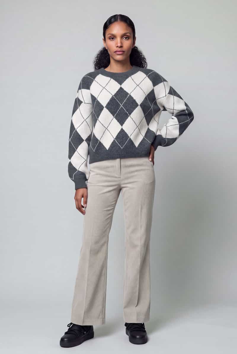 Vero Moda Pullover met ronde hals grijs, foto 6