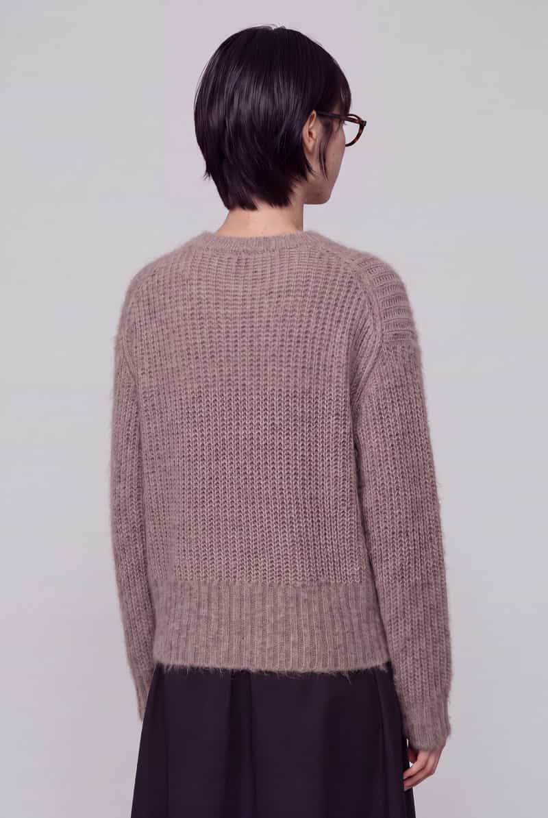 Pepe Jeans Regular fit pullover met wol model 'ASHLEY CREW' beige, foto 5