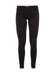 Skinny Fit Jeans im Biker-Look von Only - 40