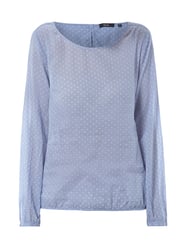 Blusenshirt mit feinem Rautenmuster von OPUS - 3