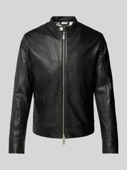 Jacke mit Maokragen Modell 'ARCHIVE' von SELECTED HOMME Schwarz - 27