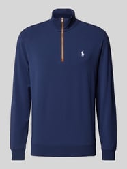 Sweatshirt mit kurzem Reißverschluss von Polo Ralph Lauren Blau - 22