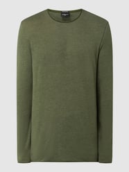 Pullover mit gerollten Abschlüssen Modell 'Prospect' von Strellson Grün - 33