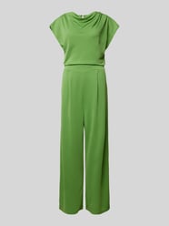 Jumpsuit mit Wasserfall-Ausschnitt von Zero Grün - 25