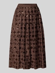 Ausgestellter Midi-Rock aus reiner Baumwolle von Weekend Max Mara - 36