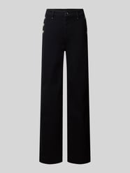 Jeansy palazzo z wysokim stanem z bocznymi guzikami od GUESS - 37