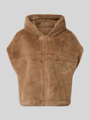 Weste aus Kunstfell von Milano Italy Beige - 26