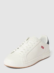 Sneaker mit Label-Details Modell 'PIPER' von Levi’s® Acc. Weiß - 34