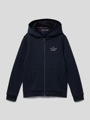 Bluza rozpinana z nadrukiem z logo od Tommy Hilfiger Teens Niebieski - 5