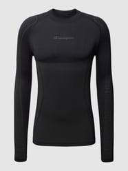 Atmungsaktives Thermoshirt mit langen Ärmeln von CHAMPION Grau / Schwarz - 31