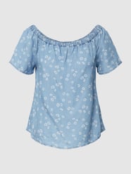 Blusenshirt in Denim-Optik Modell 'HARPER' von Vero Moda Blau - 18