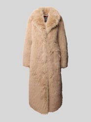Mantel mit Kunstfell Modell 'MOONLAKE' von Frieda & Freddies Beige - 5